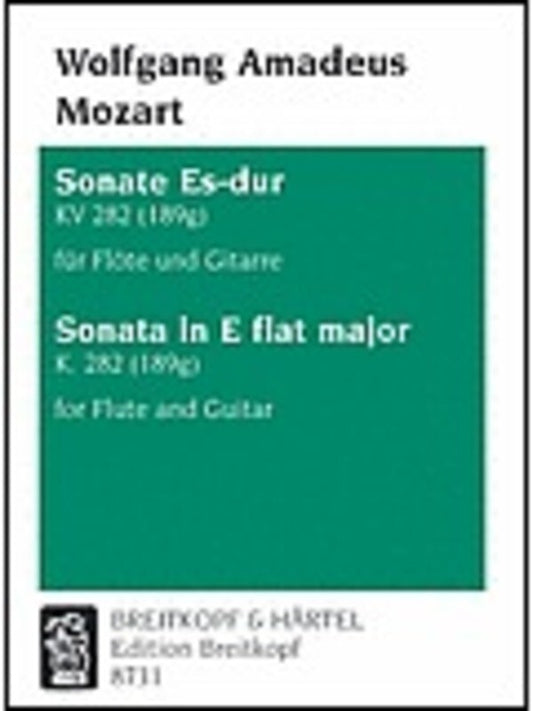 Sonata K 282 E Flat Flute Guitar Book