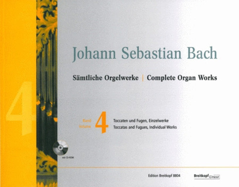 Complete Organ Works Vol 4 Book/CD-Rom Ed Zehnder Book