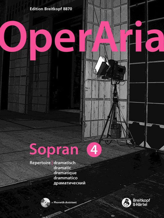 OperAria Soprano Vol. 4 — Dramatic, Book & CD (Breitkopf & Härtel)