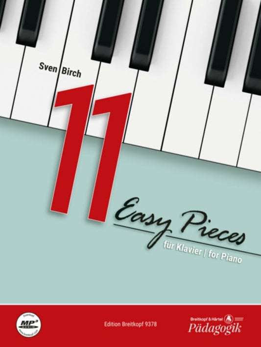 Birch - 11 Easy Pieces For Piano Bk/Ola Sftcvr/Online Audio (Piano)