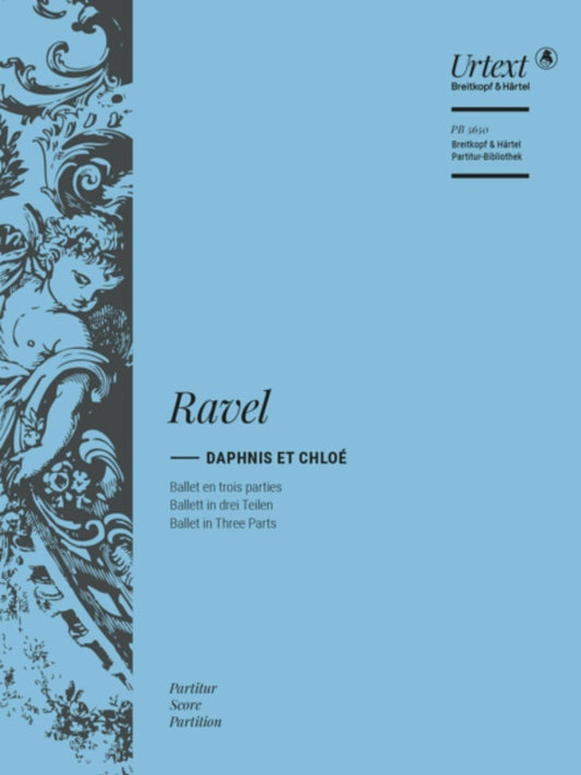 Ravel - Daphnis Et Chloe Satb Vocal Score Softcover Book