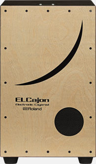 ROLAND EC-10 ELCajon - Electronic Layered Cajon with Built-in Sounds for Enhanced Performance