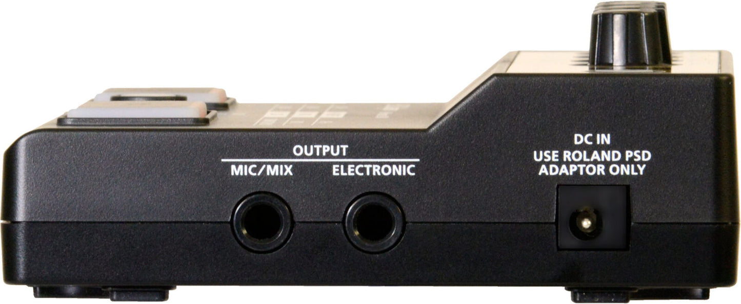 ROLAND EC-10M ELCajon Mic Processor with Clip-On Condenser Mic for Acoustic Cajon - Battery Powered, Compact Sound Enhancer — view 5