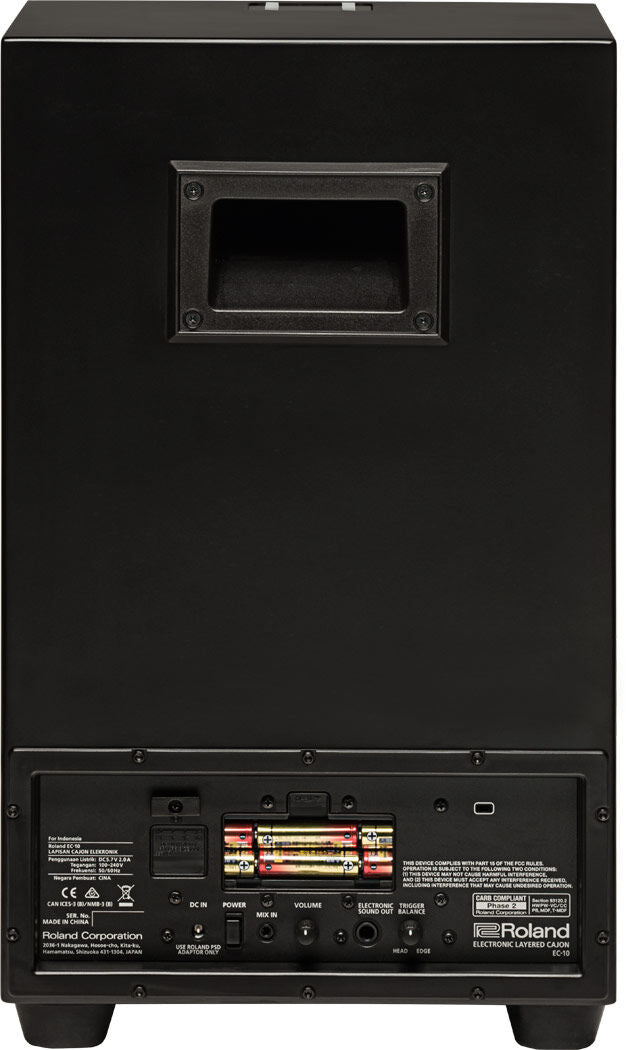 ROLAND EC-10 ELCajon - Electronic Layered Cajon with Built-in Sounds for Enhanced Performance — view 6