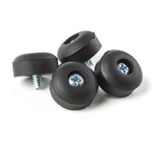 Jim Dunlop Rubber Feet Suit Crybaby Wah Pedal - Set of 4 with Screws