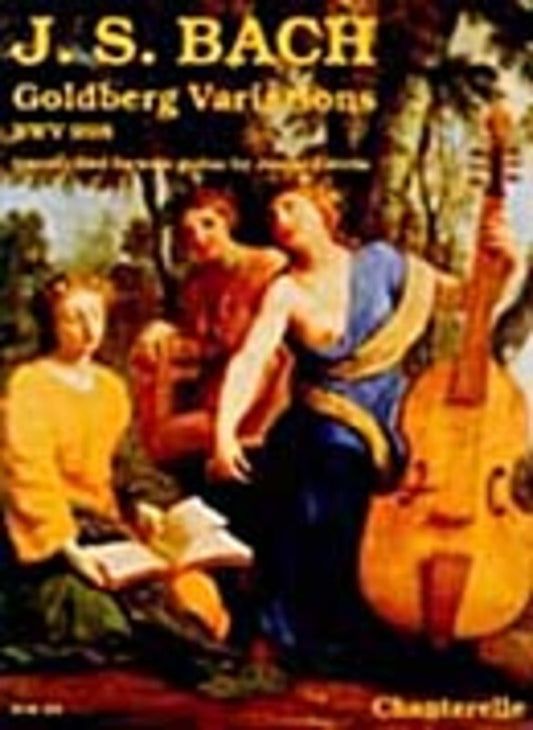 Goldberg Variations Bwv 988 CD Arr Eotvos Guitar Book