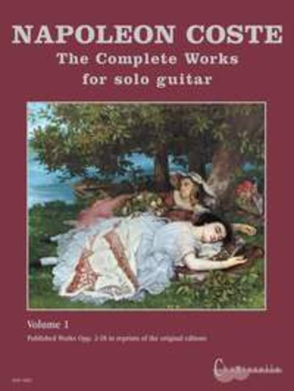 Coste - Complete Works Solo Guitar Vol 1 (Softcover Book)