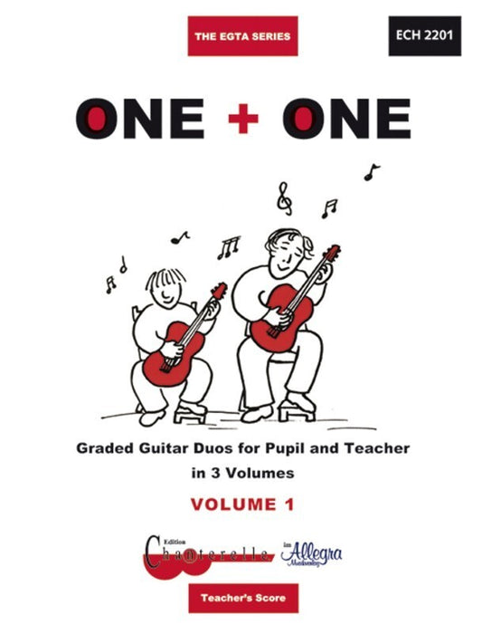 One Plus One Vol 1 Graded Guitar Duos Sc/Pt (Softcover Book)