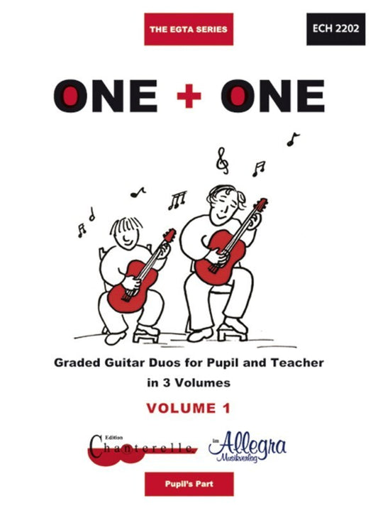 One Plus One Vol 1 Graded Guitar Duos Pupil Part (Softcover Book)