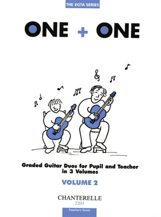 One Plus One Vol 2 Graded Guitar Duos Sc/Pt (Softcover Book)