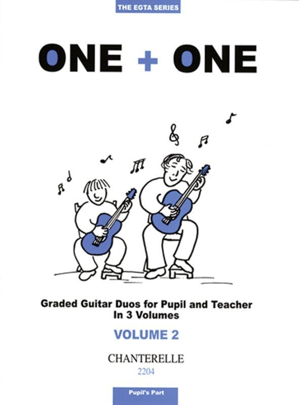 One Plus One Vol 2 Graded Guitar Duos Pupil Part (Softcover Book)