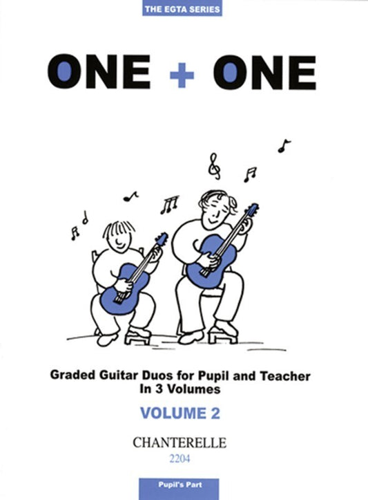 One Plus One Vol 2 Graded Guitar Duos Pupil Part (Softcover Book)