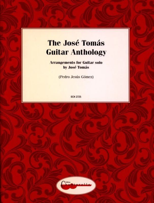Jose Tomas Guitar Anthology - Arrangements from Dowland to Bach, 76 pages, Standard Notation, Published by Chanterelle