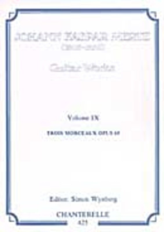 Guitar Works Book 9 Morceaux Op 65 Guitar Book