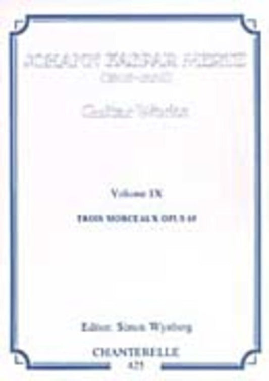 Guitar Works Book 9 Morceaux Op 65 Guitar Book
