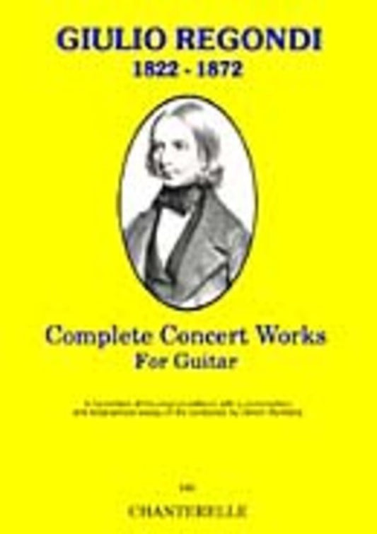 Regondi - Concert Works For Guitar Op 19-23 (Softcover Book)