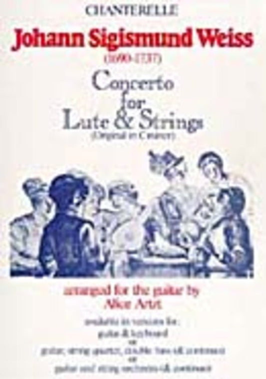 Weiss - Concerto For Lute And Strings Score/Parts Book