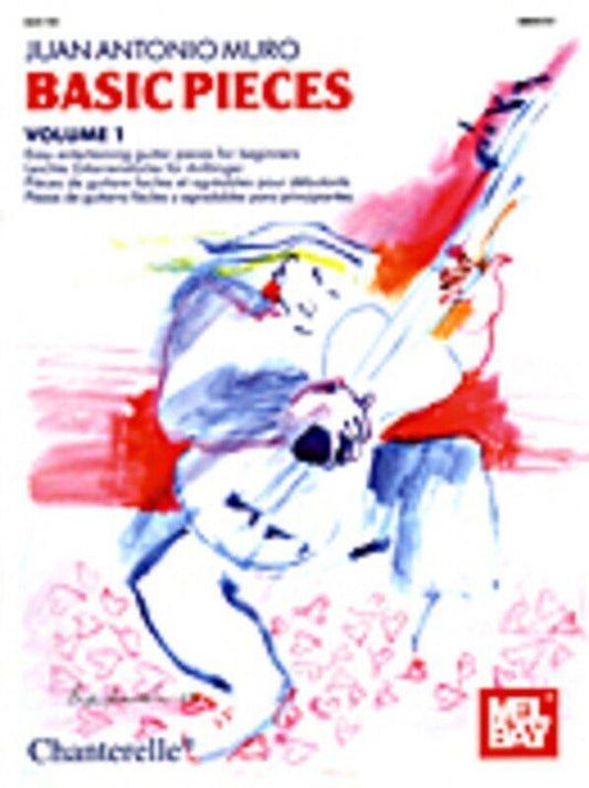 Muro Basic Pieces Vol 1 for Guitar by Juan Antonio Muro - 64 Pages