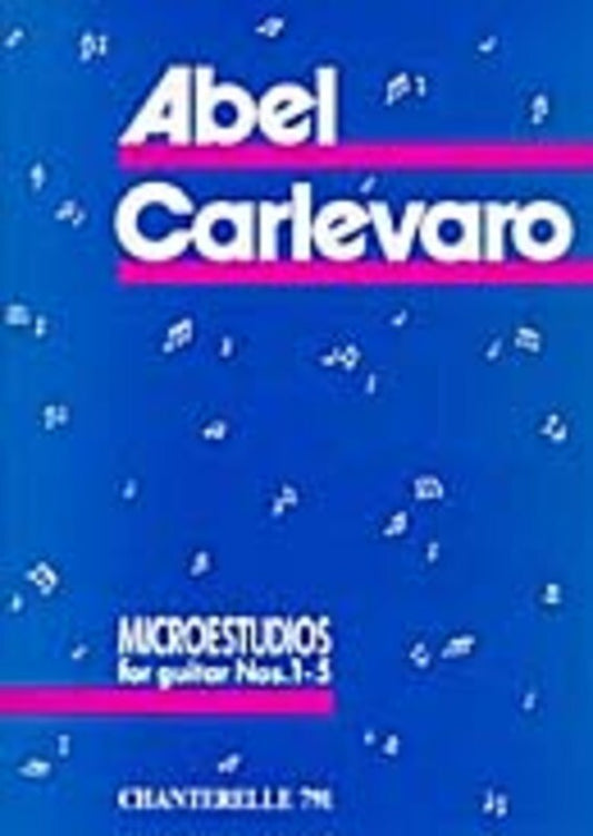 Carlevaro - Microestudios Nos 1-5 Guitar (Softcover Book)