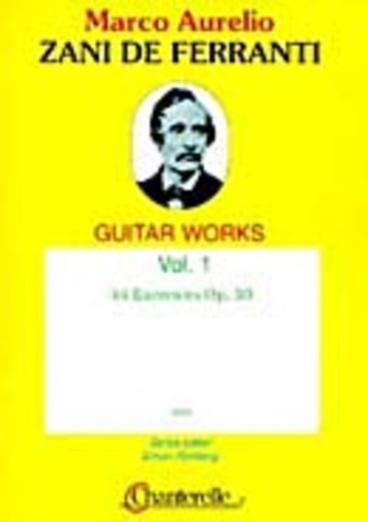 Exercises 44 Op 50 Ed Wynberg Guitar Works Book 1 Book