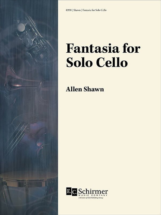 Shawn - Fantasia For Solo Cello Softcover Book (Cello)