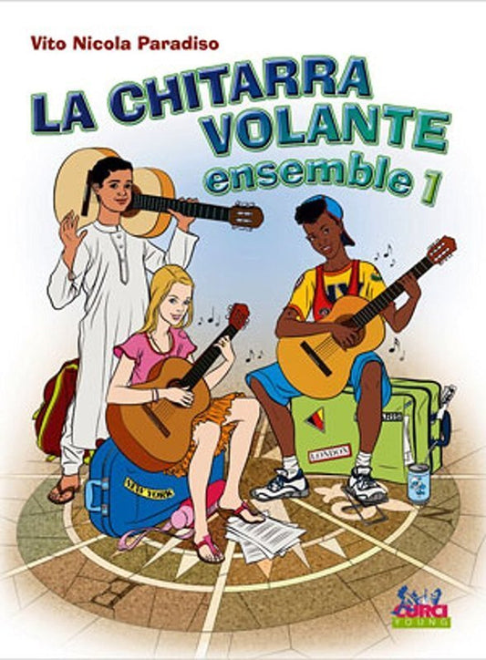 La Chitarra Vonline Audionte Ensemble 1 Guitar Trio (Music Score/Parts) Book