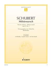 Schubert: Military March in D Major, Op. 51 No. 1 — Piano Duet (Schott Music)