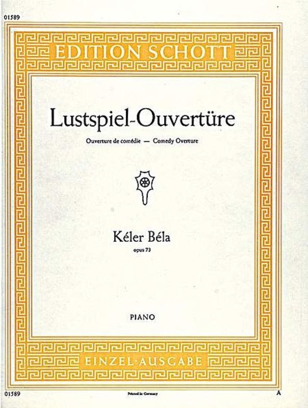 Lustspiel Overture Op 73