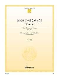 Beethoven - Sonata F Major Op. 10 No. 2 for Piano, Schott Music, 16 Pages