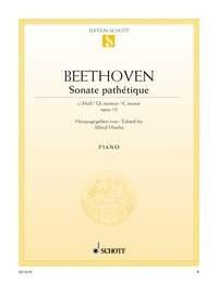 Beethoven Sonata Pathetique C Minor Op. 13 for Piano - 20 Pages, Schott Music
