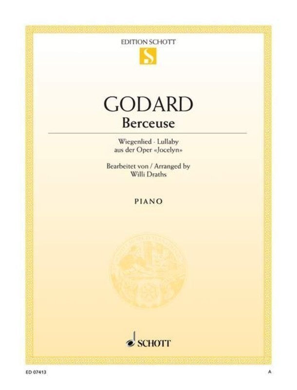 Godard - Berceuse De Jocelyn Piano (Softcover Book)