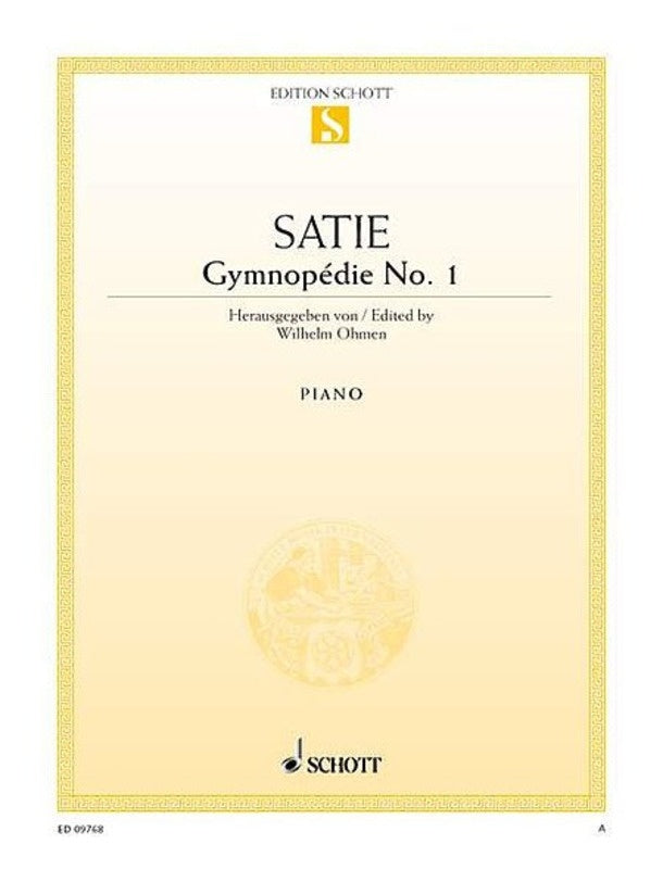 Gymnopedie No 1 Piano Book
