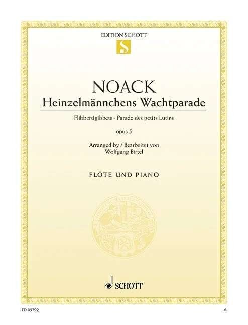 Noack - Flibbertigibbets Op. 5 for Flute/Piano