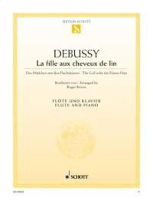 La Fille Aux Cheveux De Lin Flute/Piano (Softcover Book)