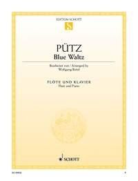 Blue Waltz for Flute and Piano by Eduard Puetz
