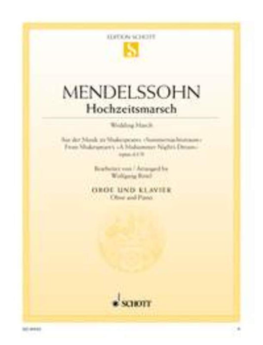 Wedding March Arr Birtel Oboe Piano Book