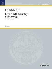 Banks - North Country Folk Songs for Soprano/Piano, Cello, 16 Pages, Schott Music