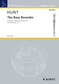 Hunt - The Bass Recorder Concise Method by Schott Music, 20 Pages