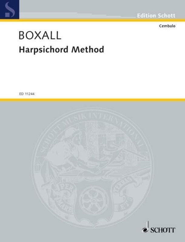 Boxall - Harpsichord Method (Softcover Book)