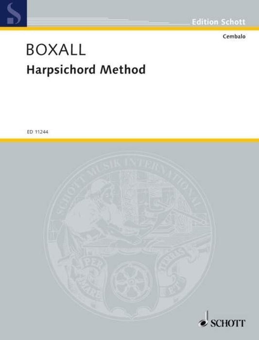Boxall - Harpsichord Method (Softcover Book)