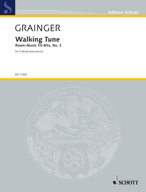Walking Tune Wind Quintet Sheet Music for Wind Quintet