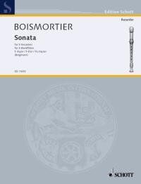 Boismortier - Sonata in F Op 7 No 1 for 3 Treble Recorders, Arranged by Walter Bergmann