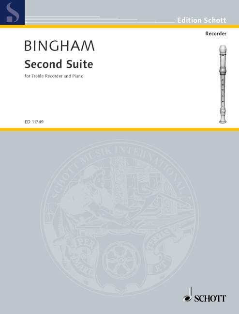 Bingham Second Suite in D for Recorder and Piano