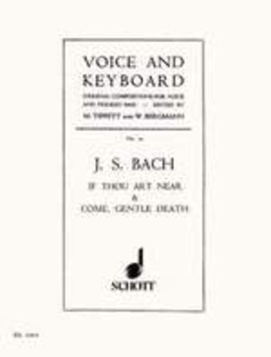 If Thou Art Near / Come Gentle Death High Voice (Softcover Book)