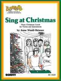 Sing at Christmas: Three Christmas Carols for Voices and Instruments, Schott Music, Violin, 20 Pages