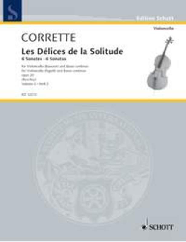 Les Delices De La Solitude Op 20 Book 2 Bassoon Piano Book