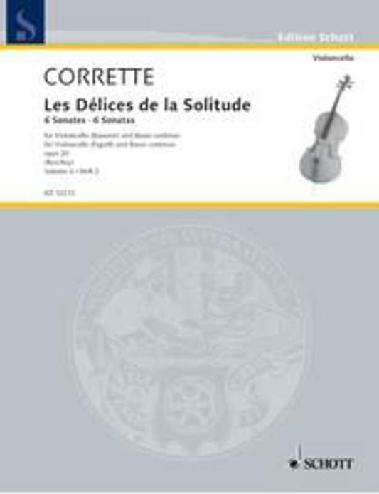 Les Delices De La Solitude Op 20 Book 2 Bassoon Piano Book