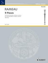 Rameau - 9 Pieces for Descant Recorder and Piano, Schott Music, 32 Pages, ABRSM Syllabus Grade 4-5