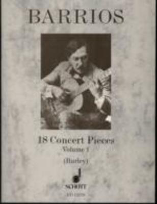 18 Concert Pieces Book 1 for Guitar