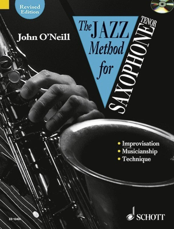 Jazz Method For Tenor Saxophone Softcover Book/CD